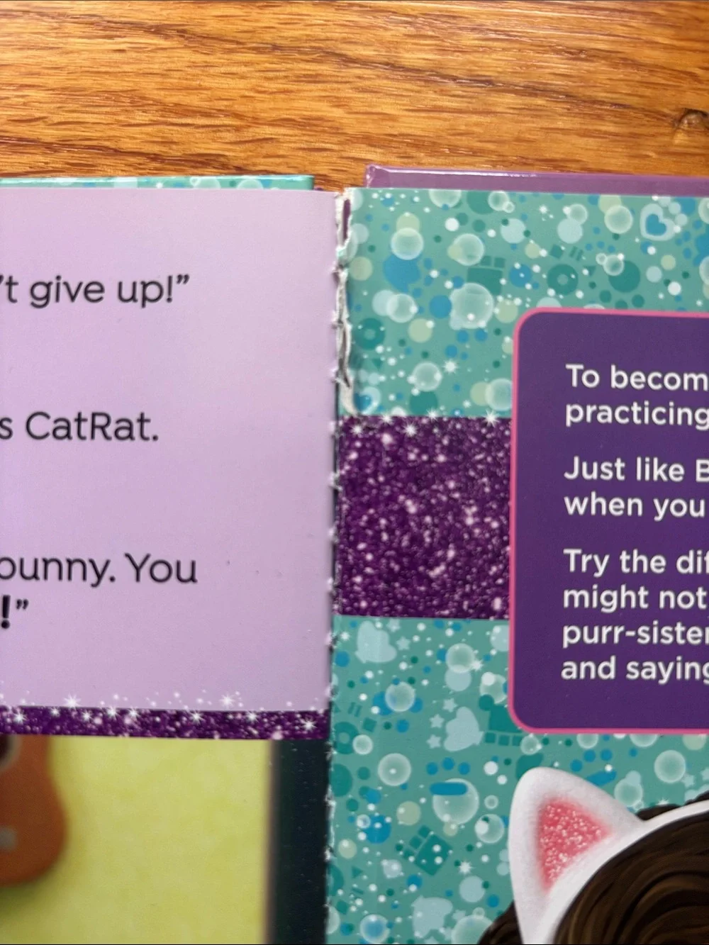 Lot of (5) Scholastic Gabby’s Dollhouse Books and Catrat Plush Stuffed Animal